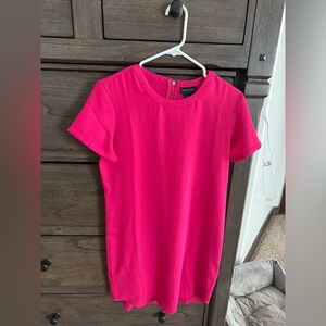 Adrienne Vittadini Fuchsia Short Sleeve Top